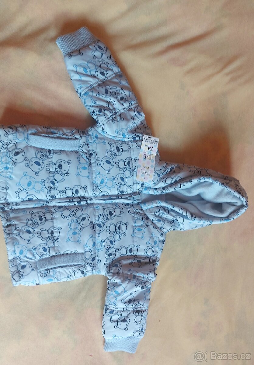 Klučičí bunda v. 74, nová