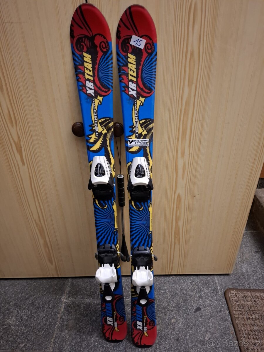 Dětské sjezdové lyže TecnoPro délka 100cm