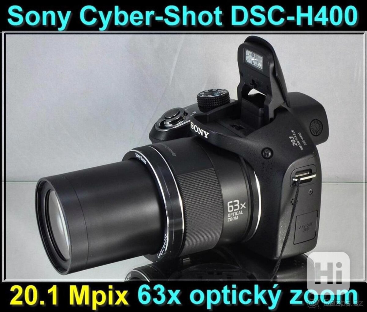 SONY Cyber-Shot DSC-H400  20,1 MPix63x ozoomHDV
