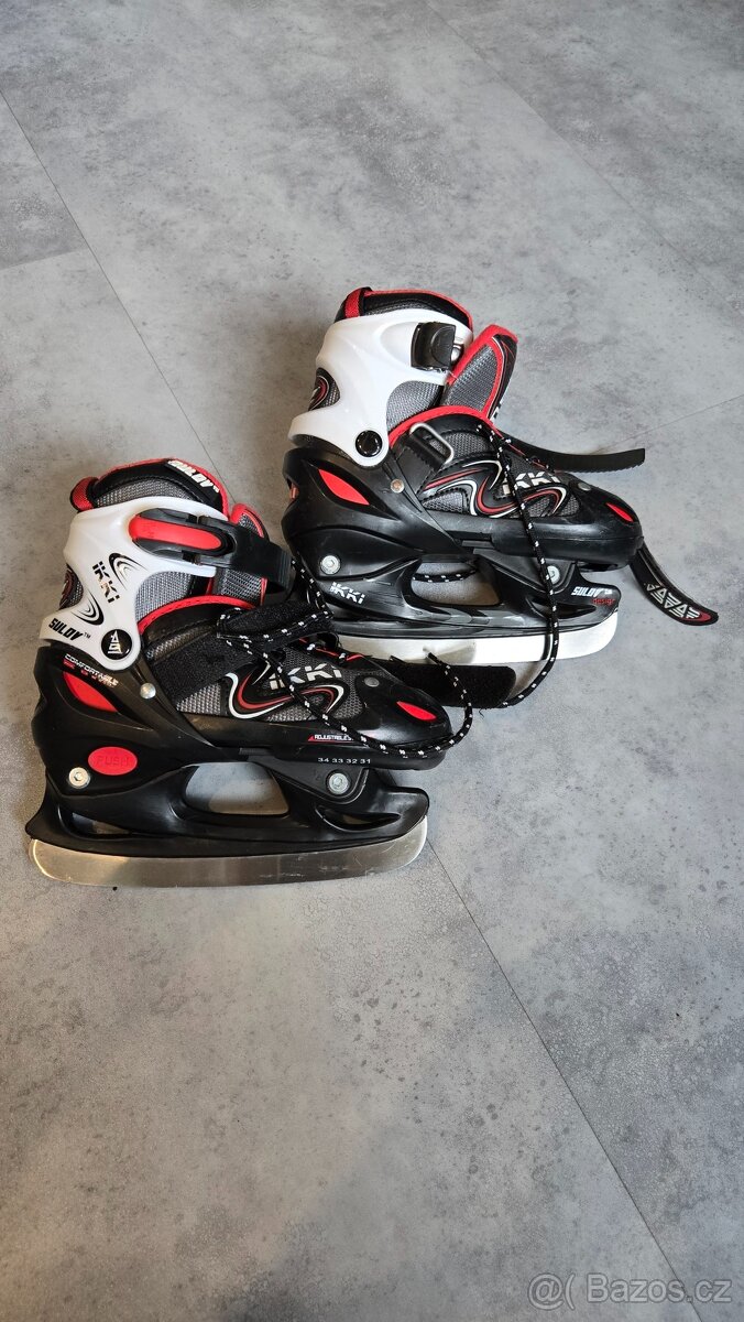 Brusle SULOV zimní vel.31-34 stavitelné