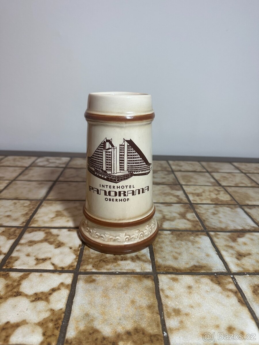 Pivní korbel "Panorama Oberhof" (Vintage)