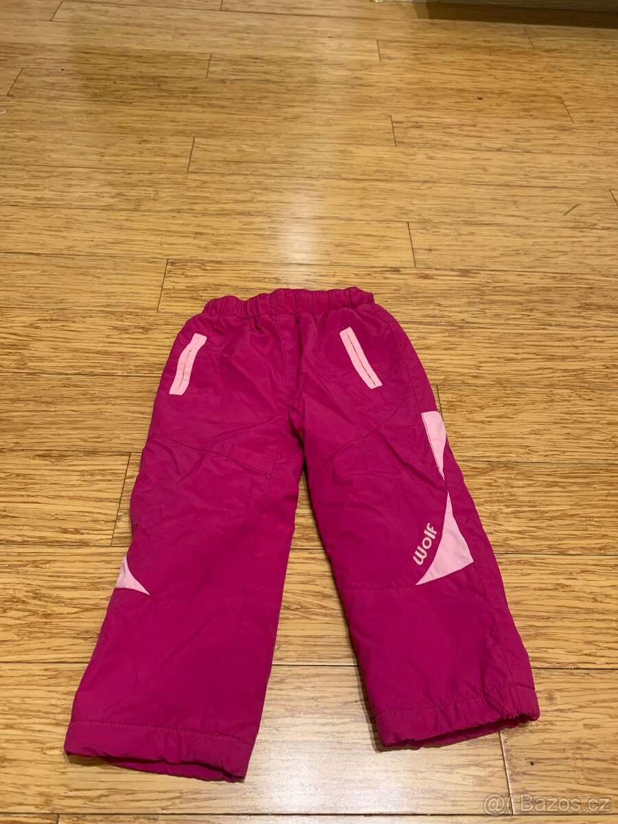 Zimní dívčí kalhoty