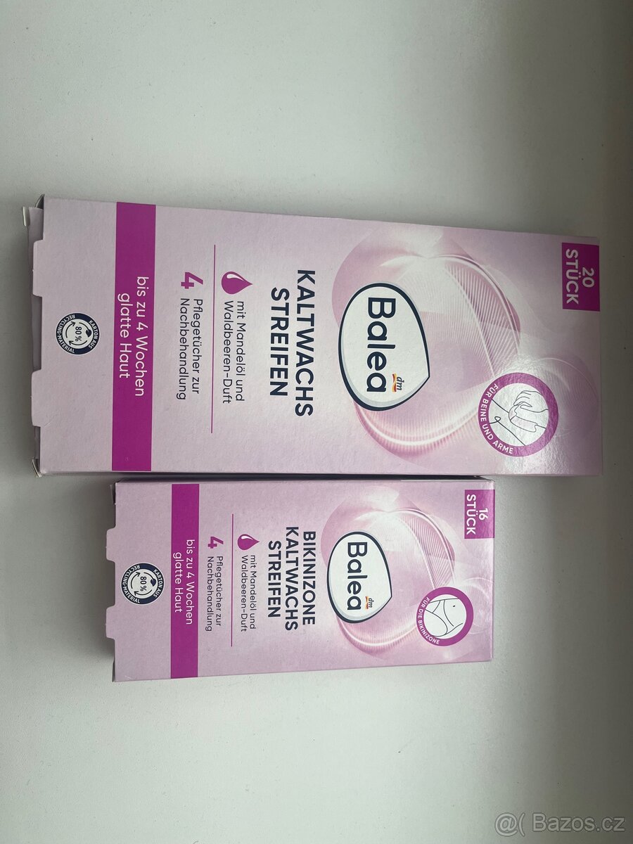 Depilační voskové pásky