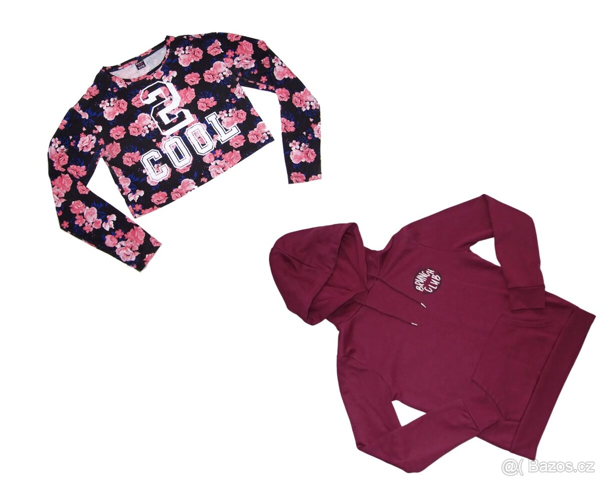 dívčí mikiny vel.158/164