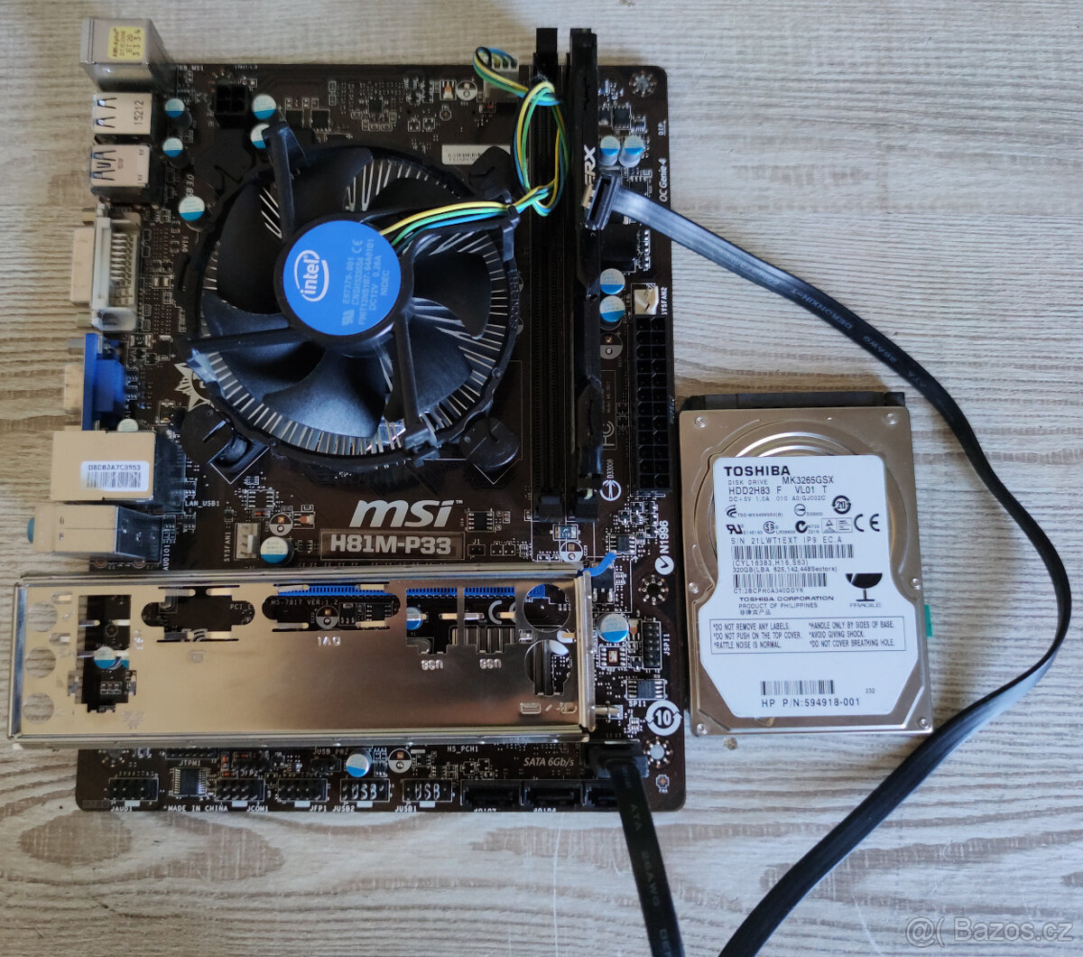 Zíkladní deska-RAM-HDD-W11