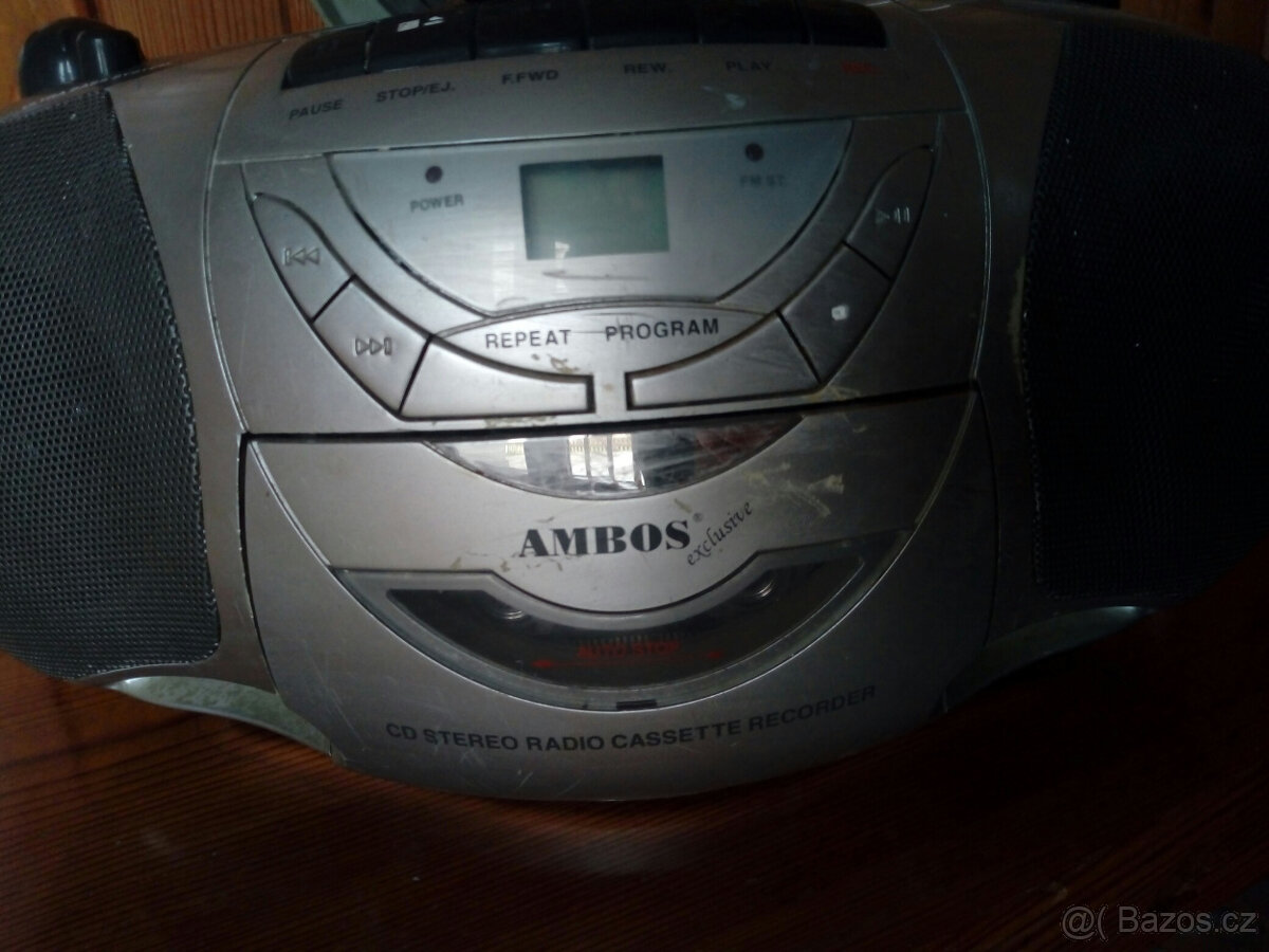 Prodám levně rádio CD cassette přehrávač AMBOS
