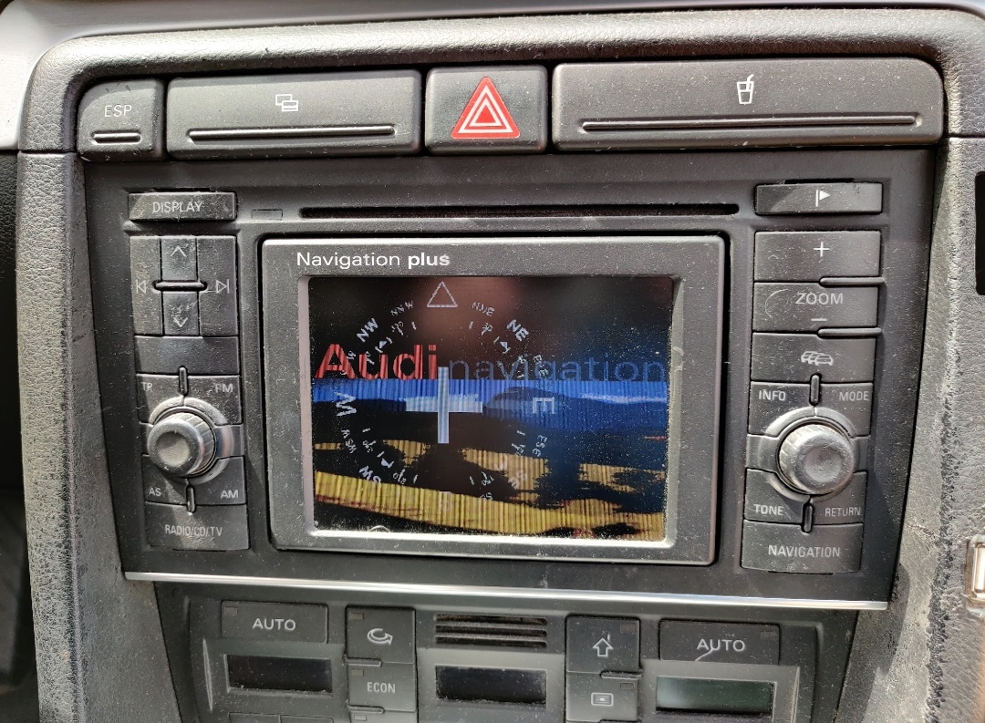 Audi Navigation Plus rádio A4 B6