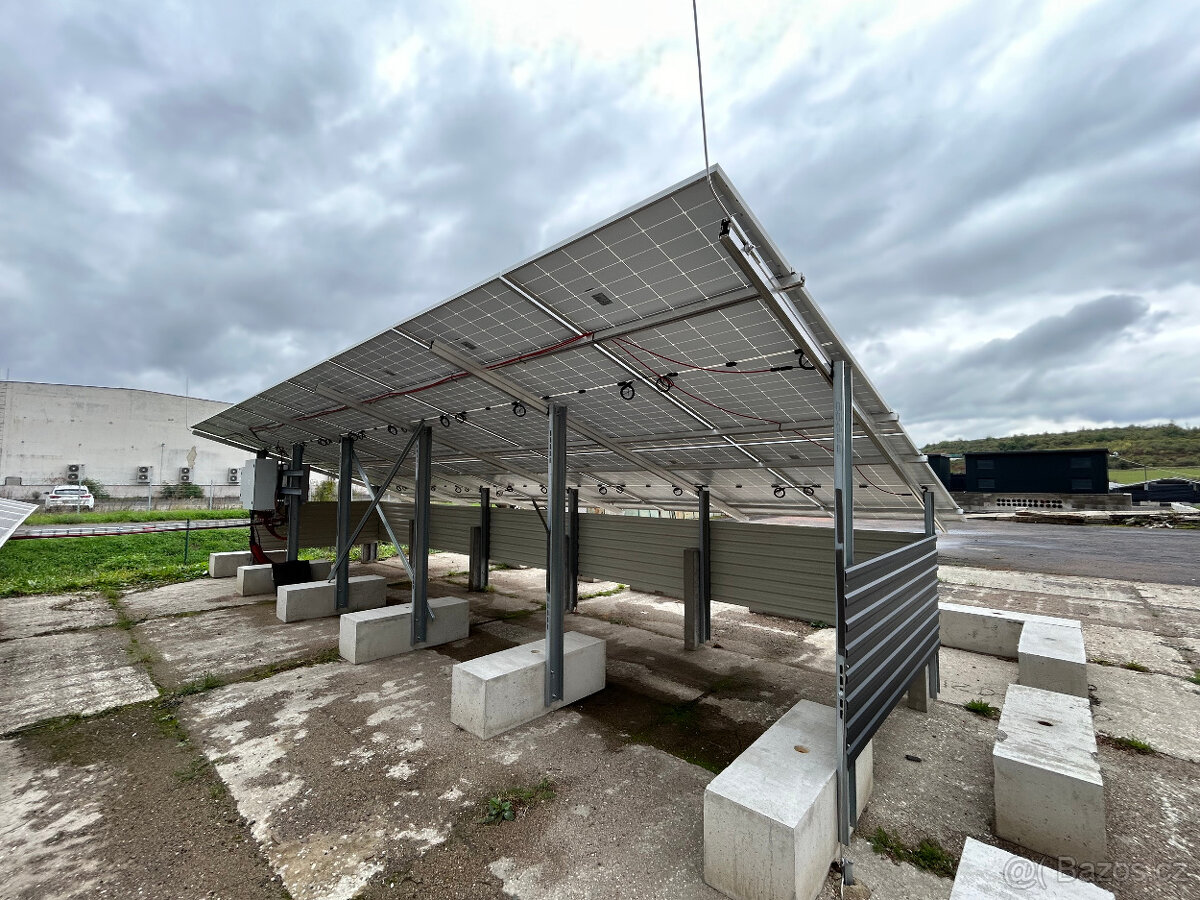 Konstrukce pro pozemní instalaci fotovoltaiky 10 kW