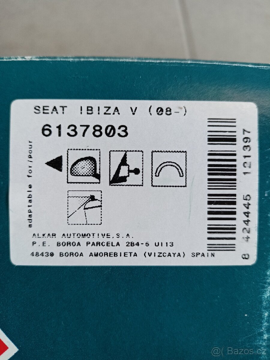 Zpětné zrcátko Seat Ibiza 2008