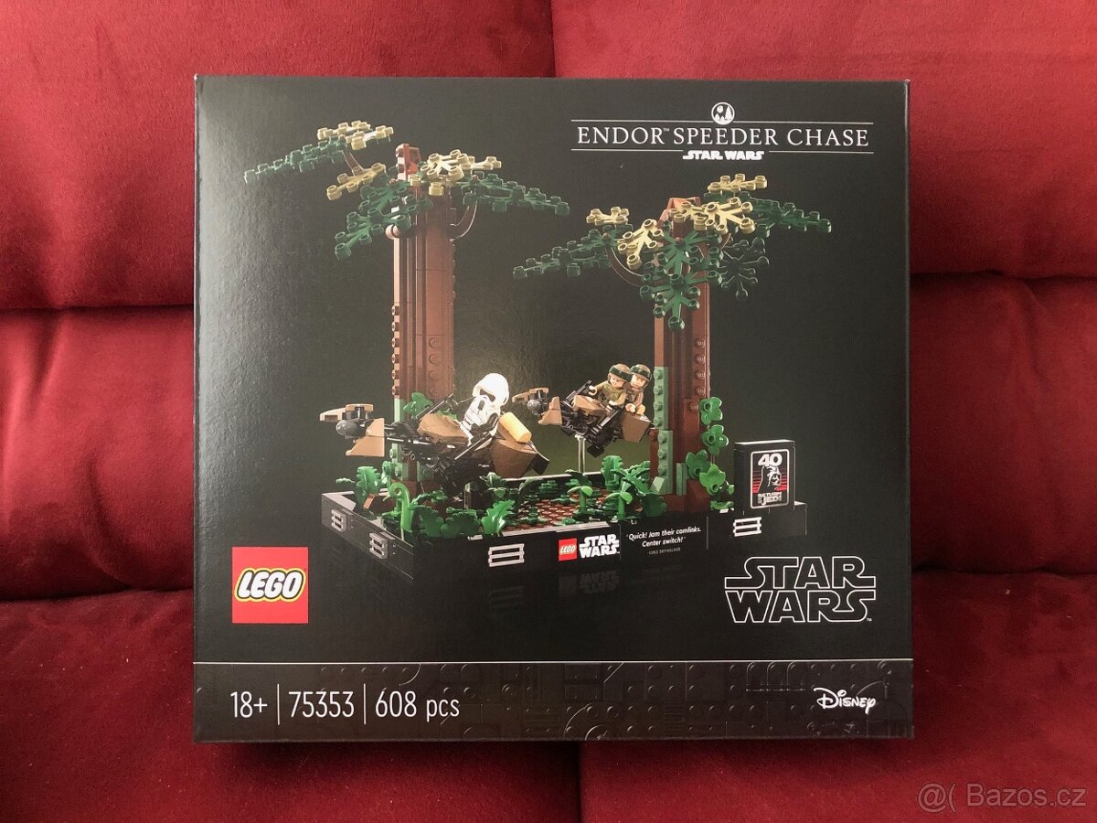 LEGO Star Wars 75353 Honička spídrů na Endor - Bez figurek