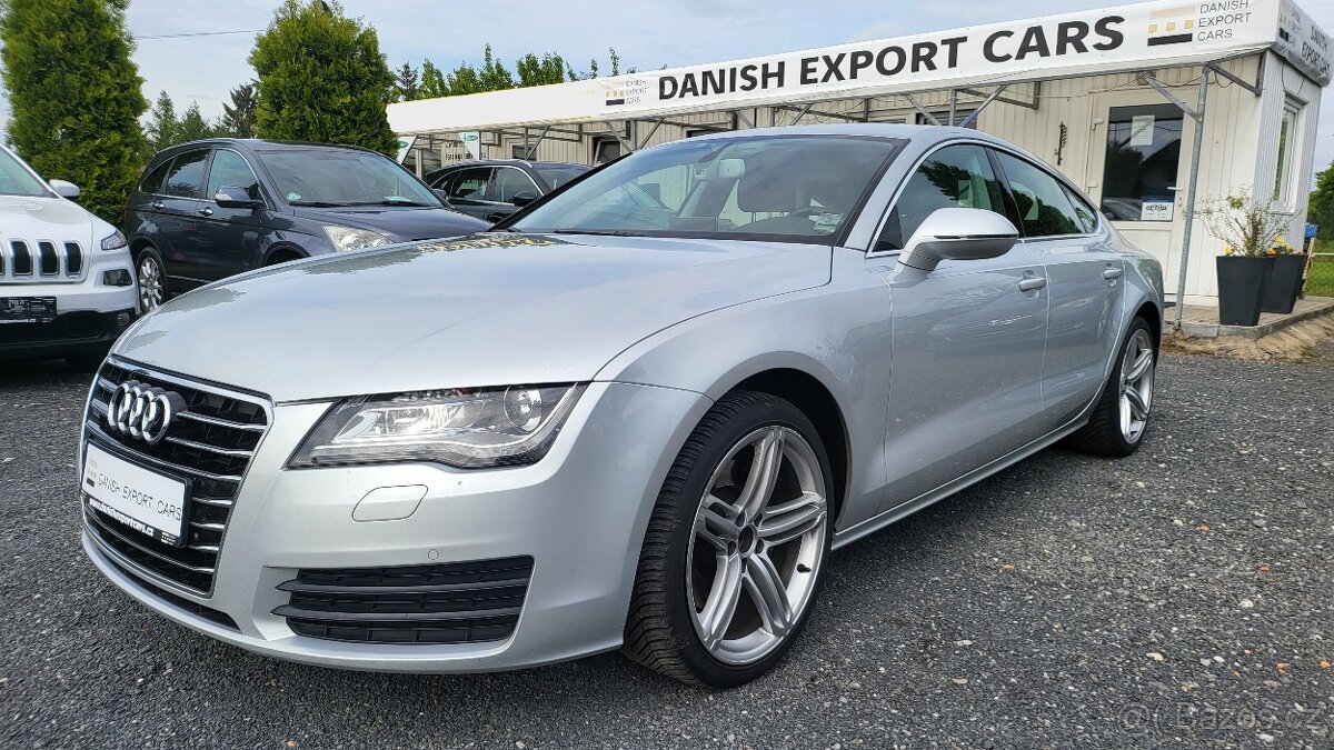 AUDI A7 2011 3.0 TDI 180kW QUATTRO 4x4,NAVI,TEMPOMAT,VÝHŘEVY