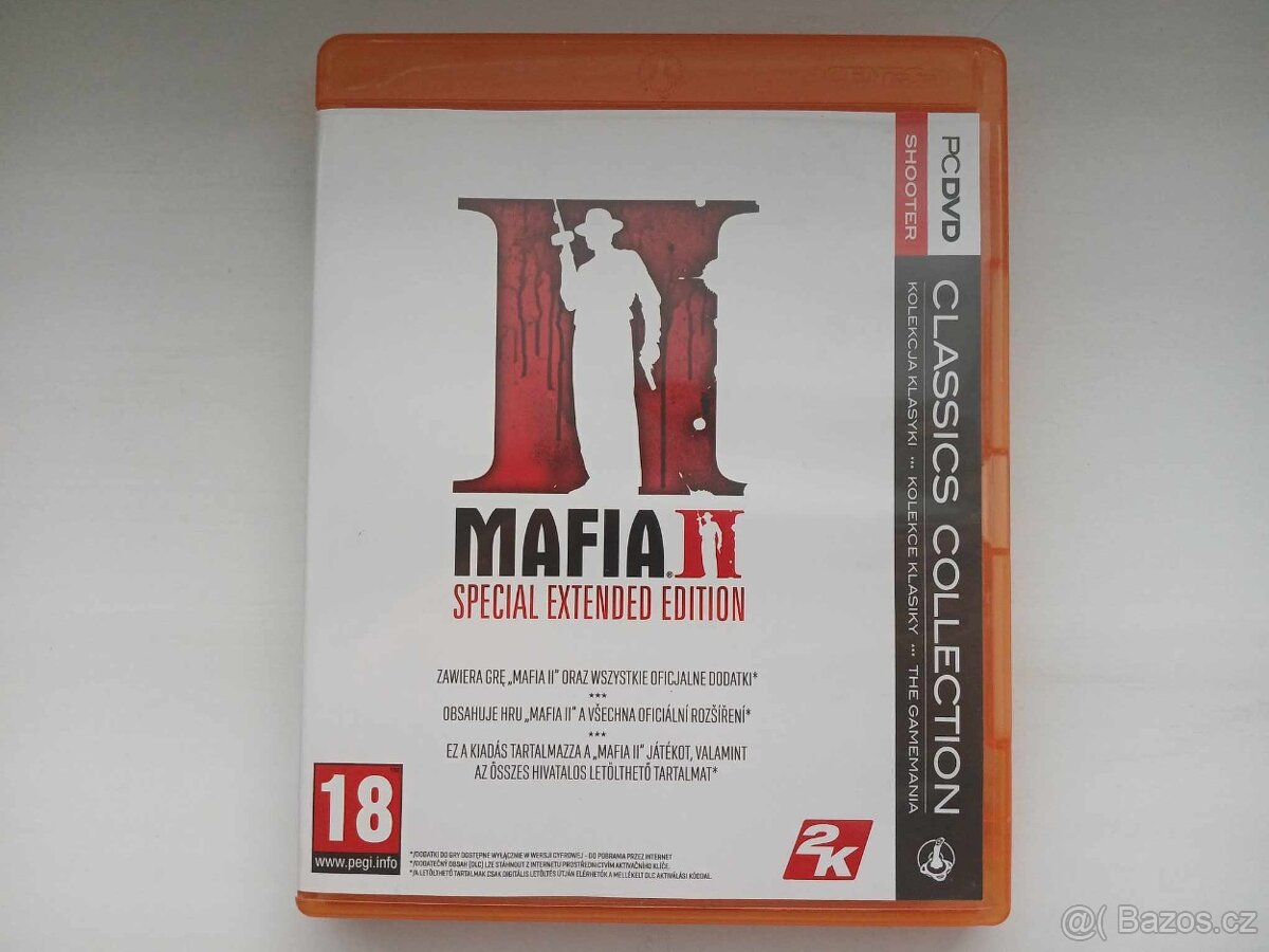 PC hra Mafia II CZ Kolekce klasiky