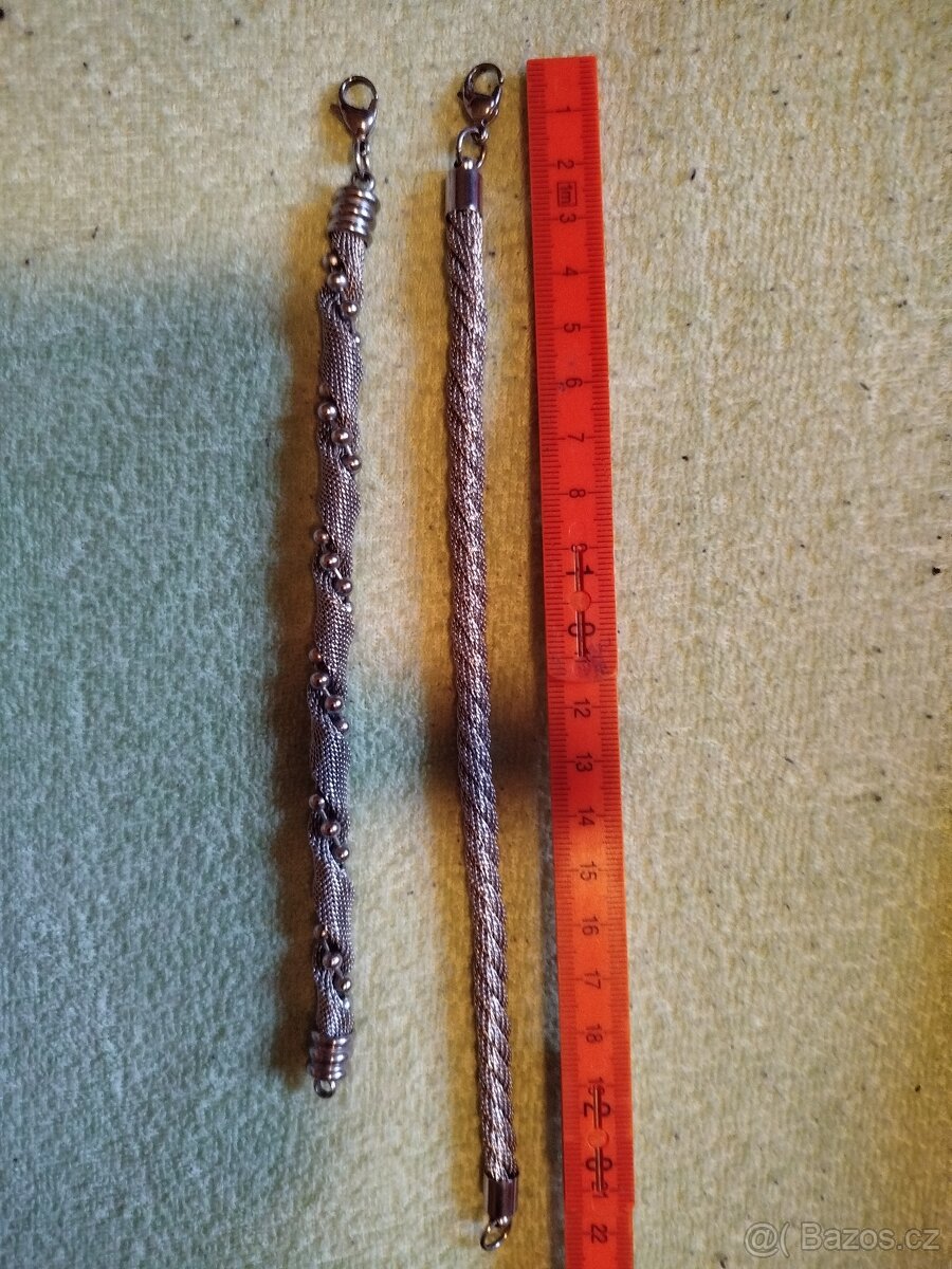 2 x náramek chirurgická ocel