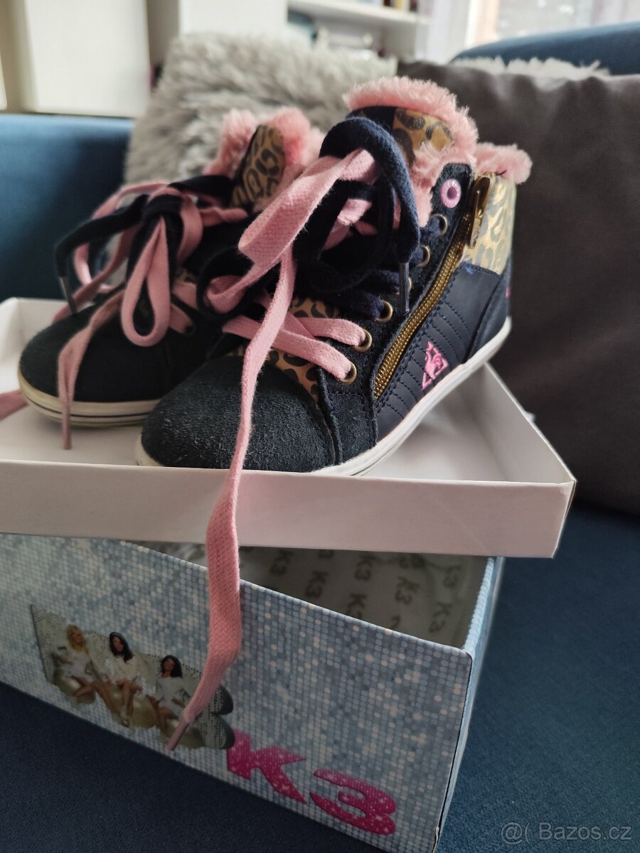 Dívčí zateplené boty le coq sportif K3 vel. 30