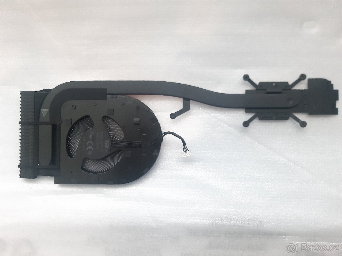 Lenovo T15 gen 2 chladič CPU heatpipe / heatsink + fan