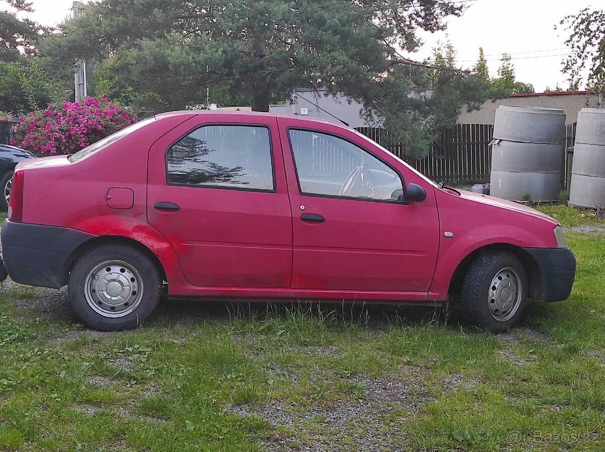 Dacia Logan 2004 lpg pojízdná+jedna na náhradní díly