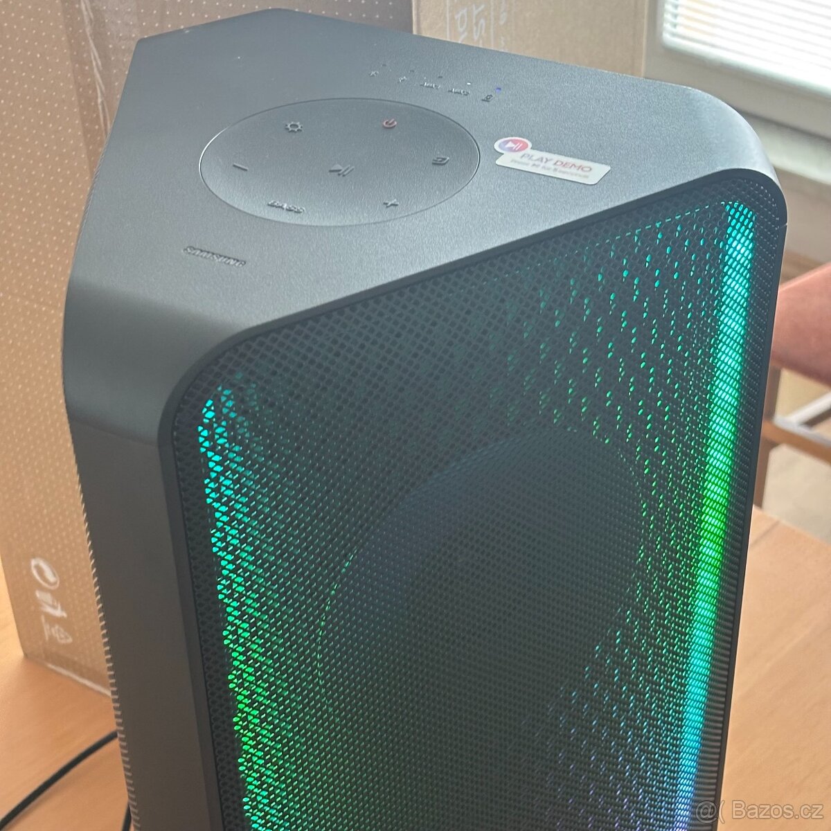 Rozbalený párty reproduktor Samsung MX-ST40B (s baterií)