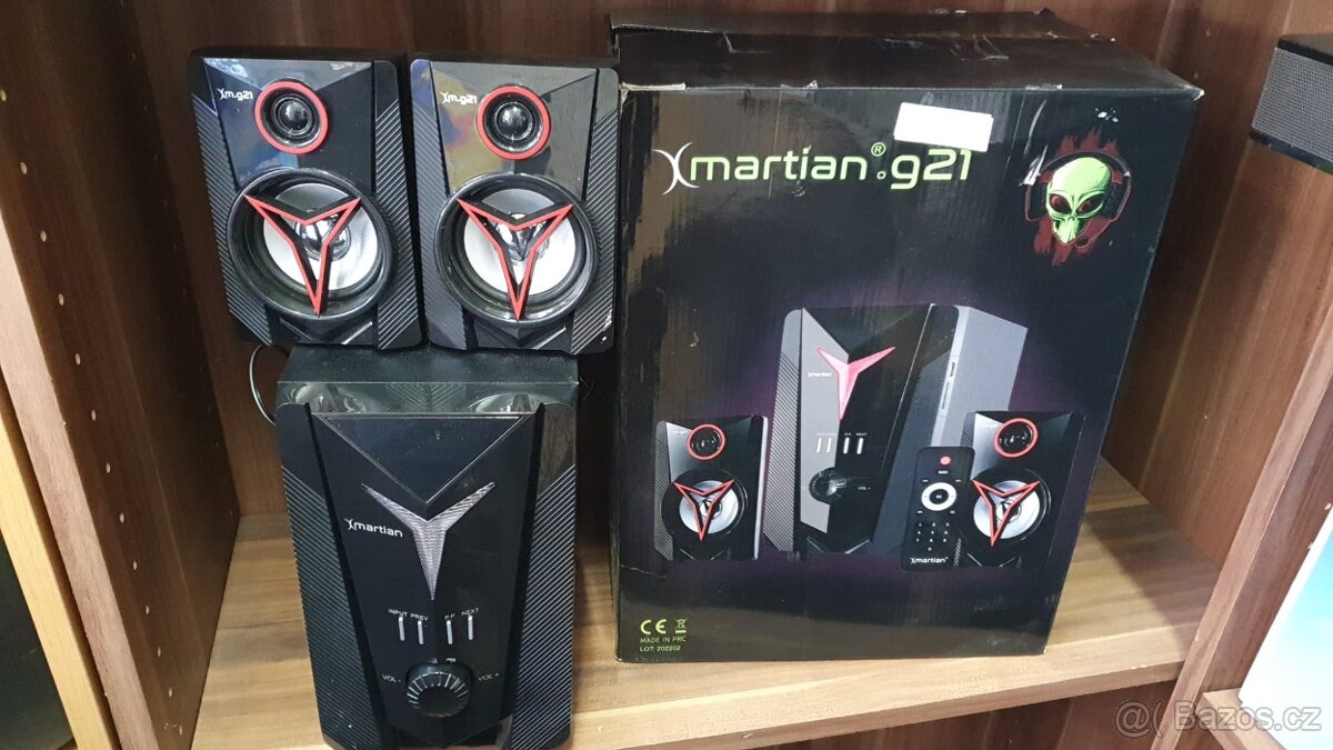 Reproduktory Xmartian g21 BT 2.1
