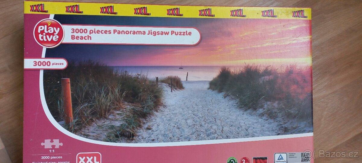 Panoramatické puzzle, 3000 dílků