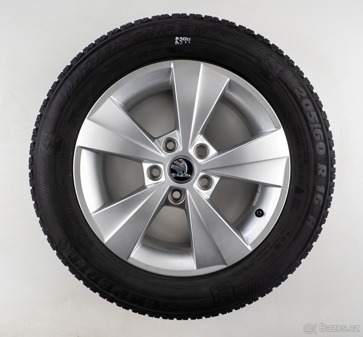 Škoda Octavia - Originání 16" alu kola - Zimní pneu