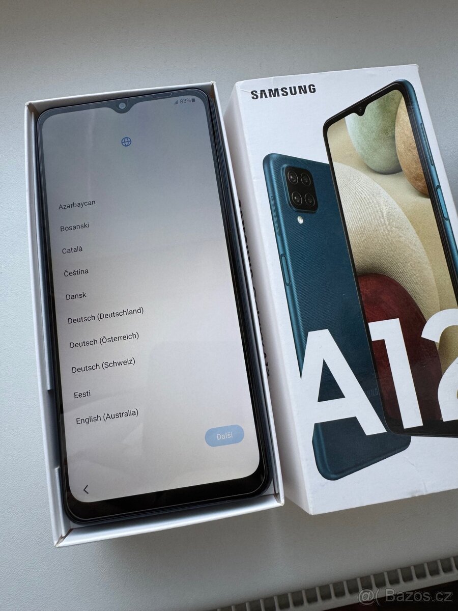 Samsung Galaxy A12 4GB/64GB modrý