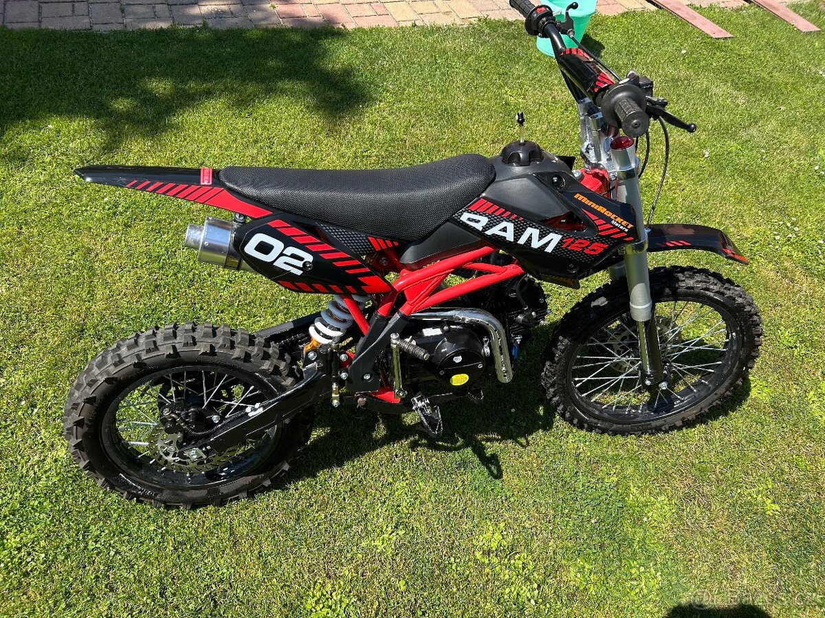 Pitbike Sky 125ccm 14"/12" černá