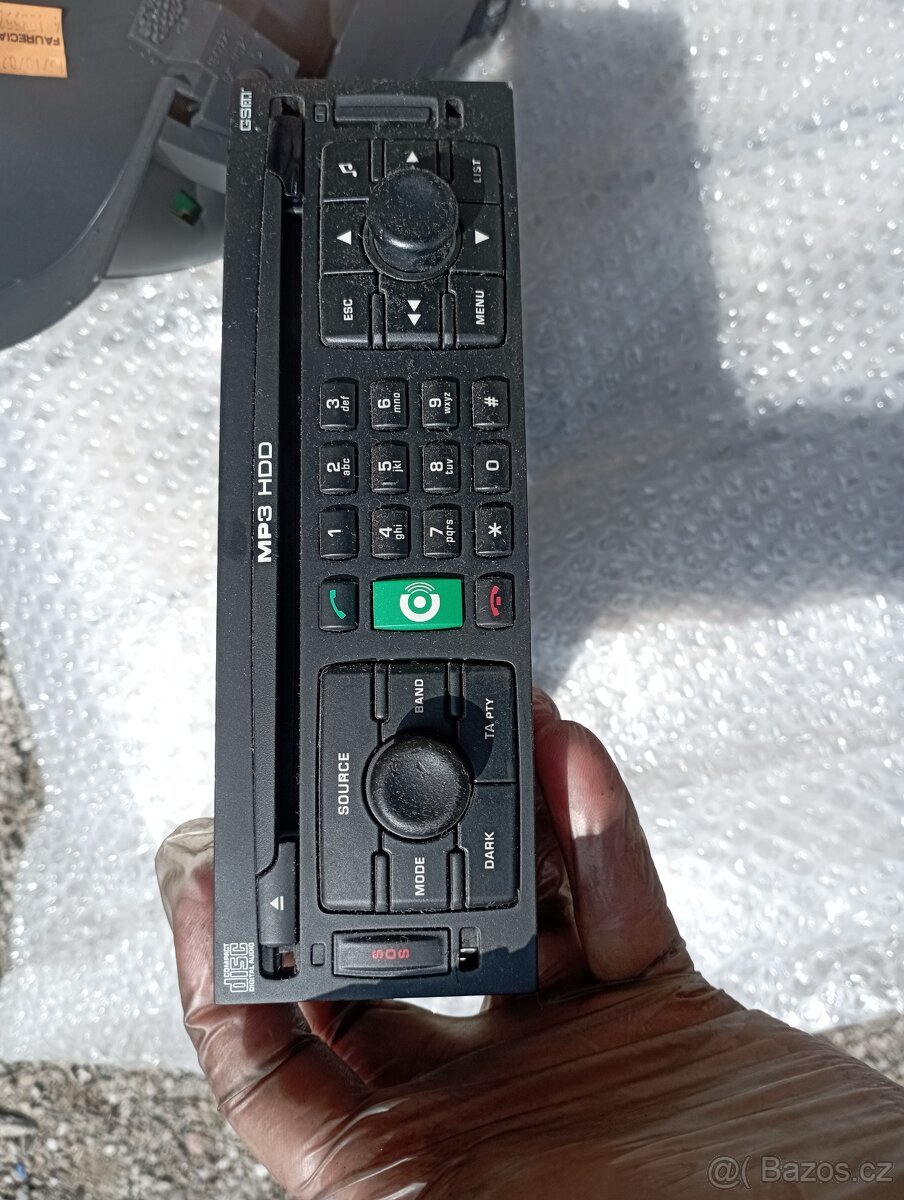 FIAT ULYSSE, CITROEN C8, PEUGEOT 807 ORIG. RÁDIO S NAVI, HDD