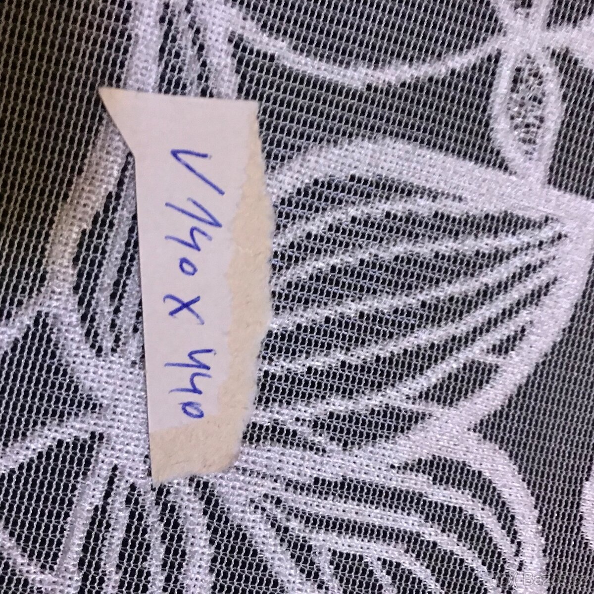 zaclona v140x440 cena 80,- kč