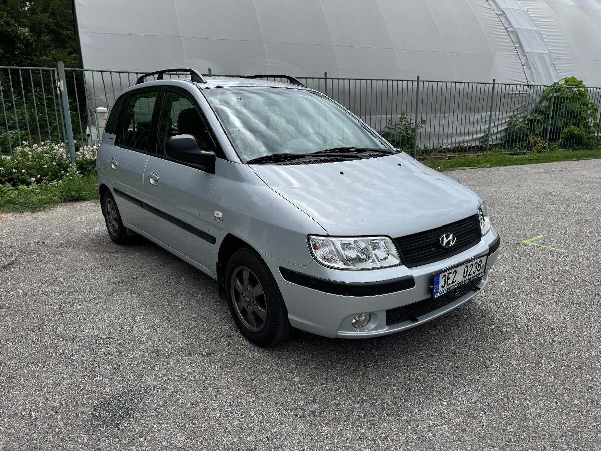 Hyundai Matrix 1,6i 76KW, MANUÁL, KLIMA, 1.MAJITEL
