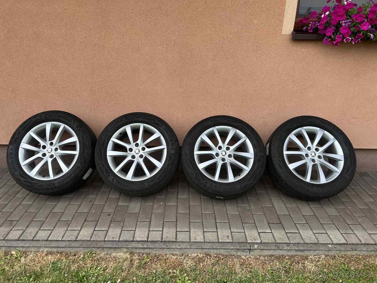 orig. letní alu kola Elbrus r18 235/55/18