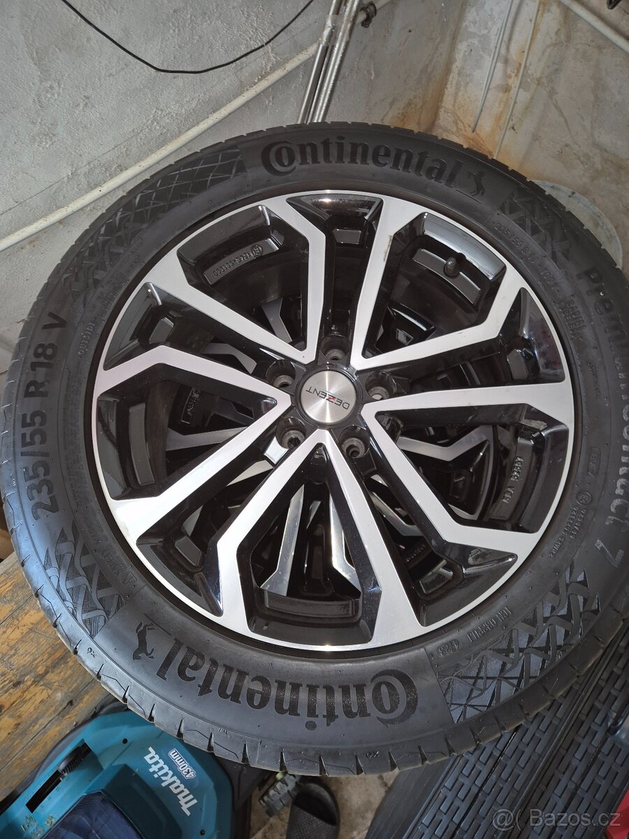 Úplně nová kola Volkswagen tiguan Allspace 18"