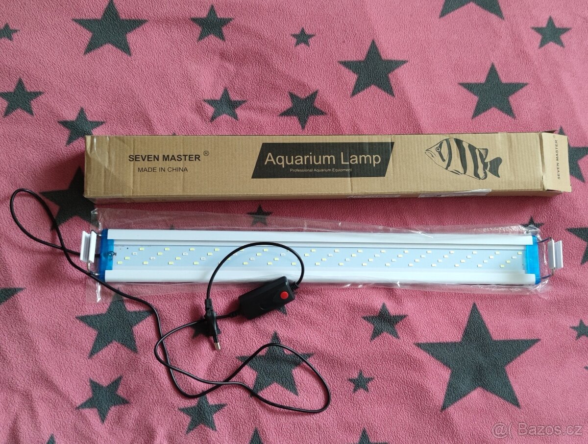 Akvarijní osvětlení podpora růstu rostlin modro bílé