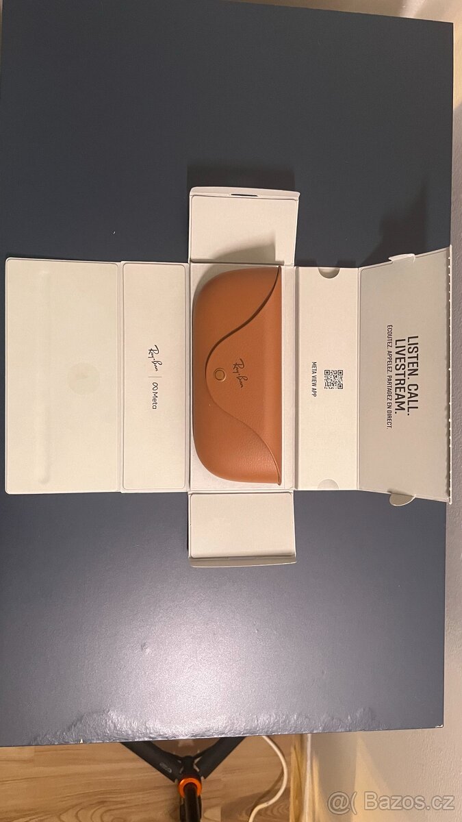 chytré brýle Ray-Ban Meta Wayfarer standardní lesklé černé