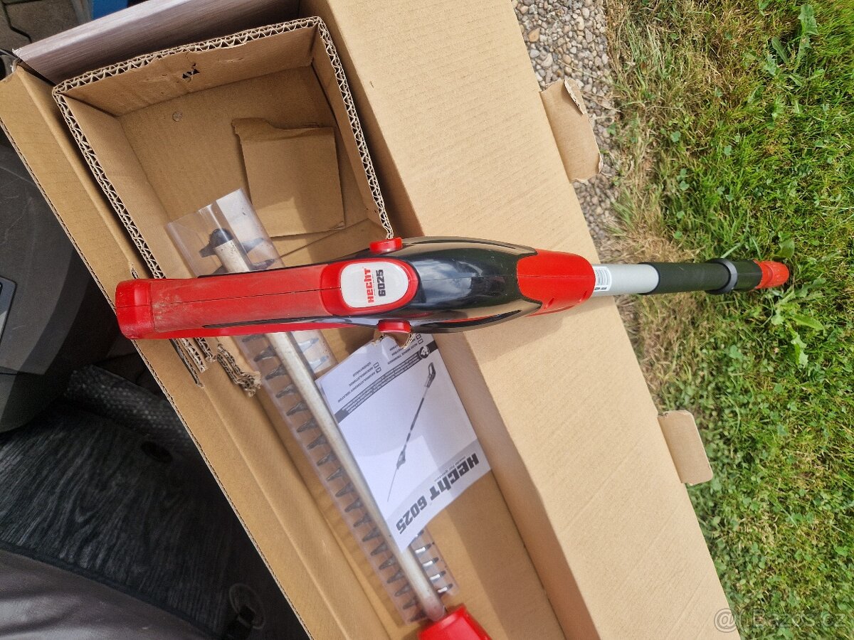 Plotostřih Aku nůžky Hecht 6025 s baterií a nabíječkou