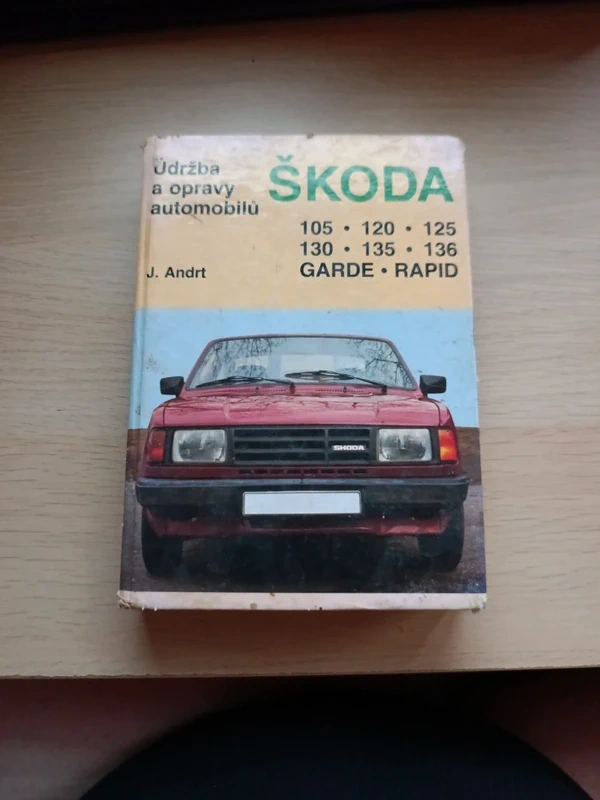 Škoda - údržba a opravy automobilů - J.Andrt 1994