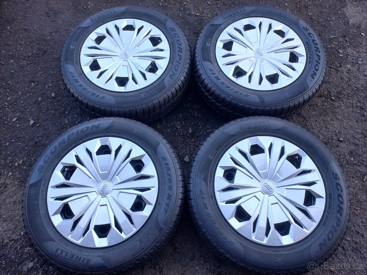 Sada kol Audi 215/65R17 zimní