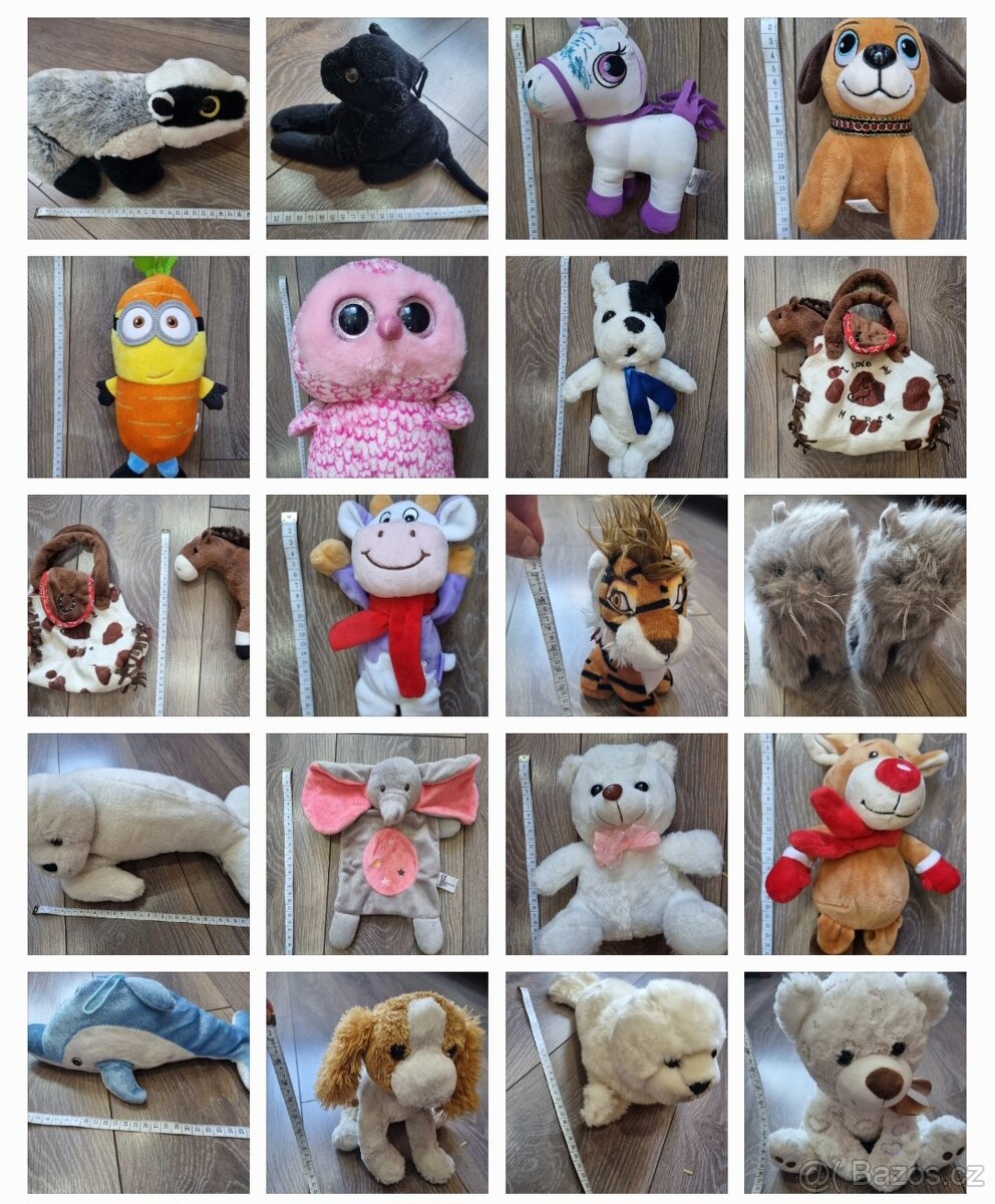 Plyšová zvířátka