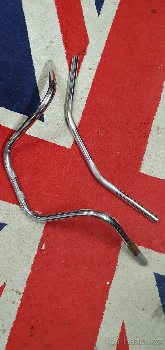 řídítka Harley, chopper, bobber, cafe racer