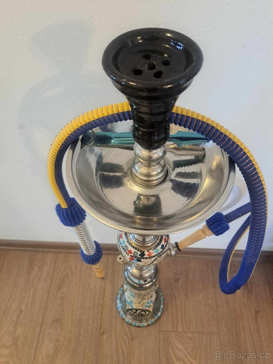 NIKDY NEPOUŽITÁ obří vodní dýmka-výška 87cm