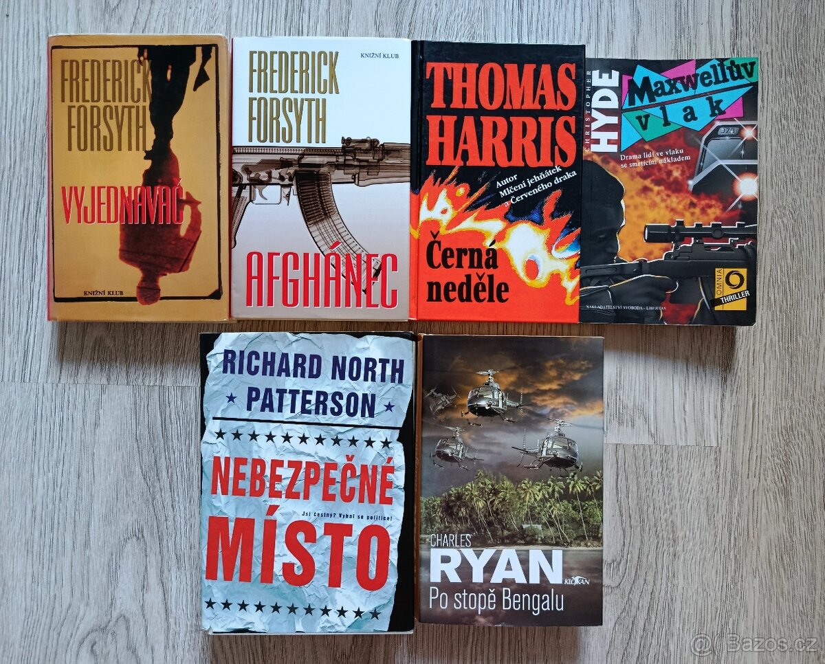 Nabídka knih detektivek