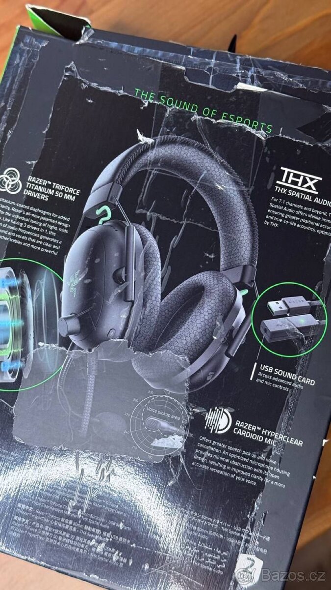 Herní sluchátka Razer BlackShark