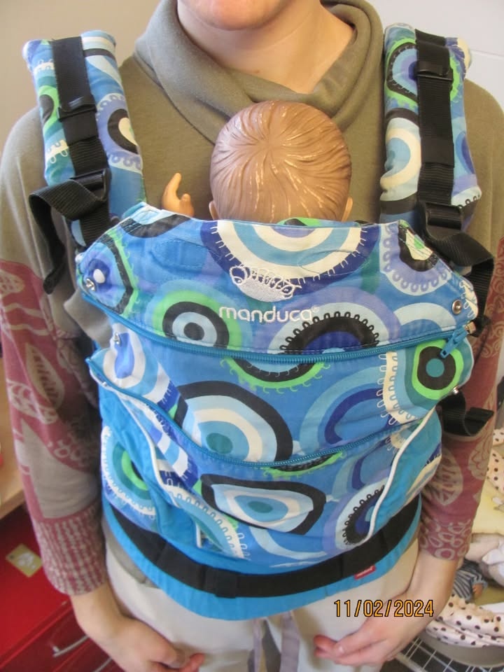 nosítko manduca LimitedEdition CircadelicSea