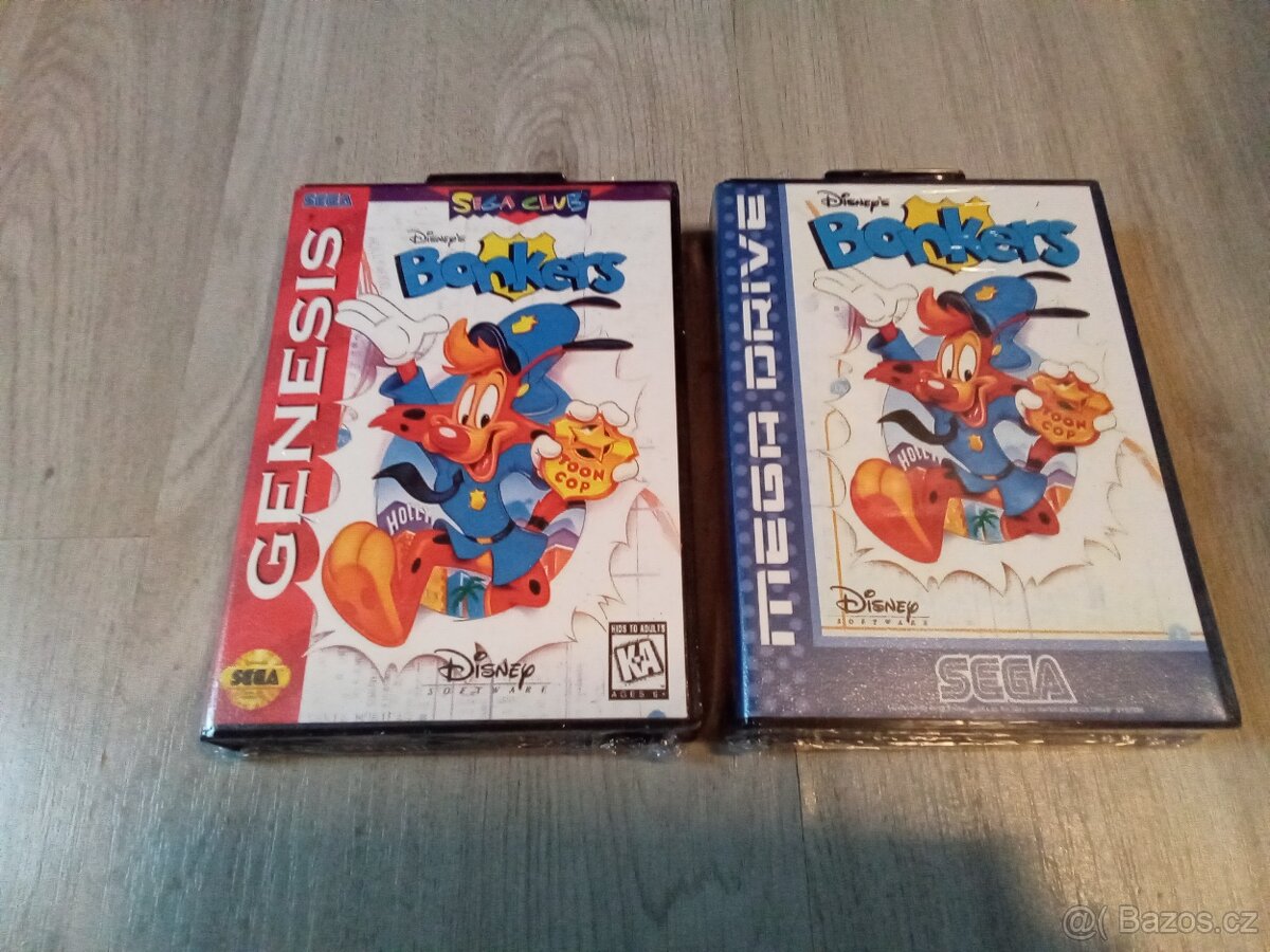 Bonkerd sega mega a genesis