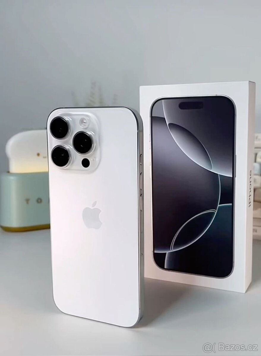 iPhone 15 Pro 512GB – bílý – TOP stav