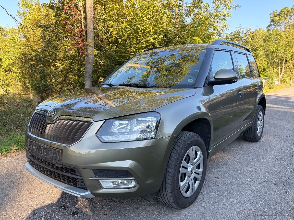 Škoda Yeti 1.2TSI 81kw,Servis,Hezký stav