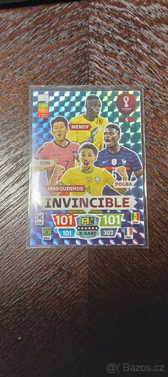 Fotbalová kartička Invincible