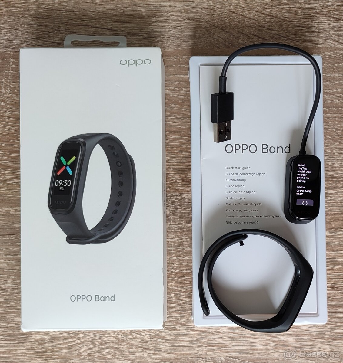 VODOTĚSNÝ CHYTRÝ NÁRAMEK OPPO BAND (OB19B1) ČERNÝ