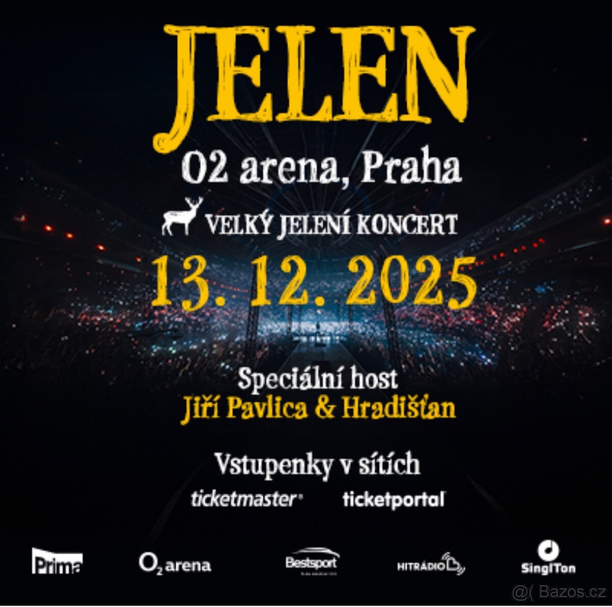 JELEN, VIP KLUBOVÉ PATRO, 13.12.2025 O2 ARENA