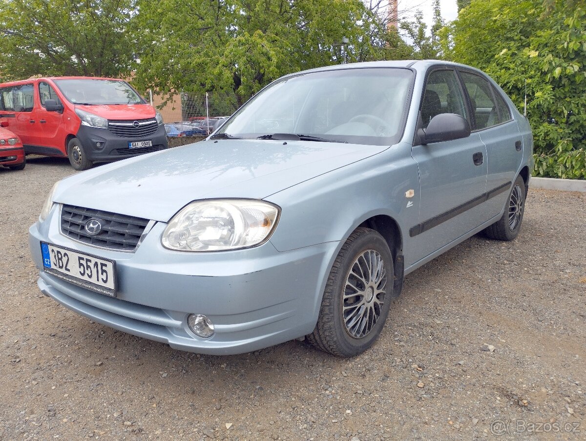 Hyundai Accent, 2005, 1,3 benzín 63 kW