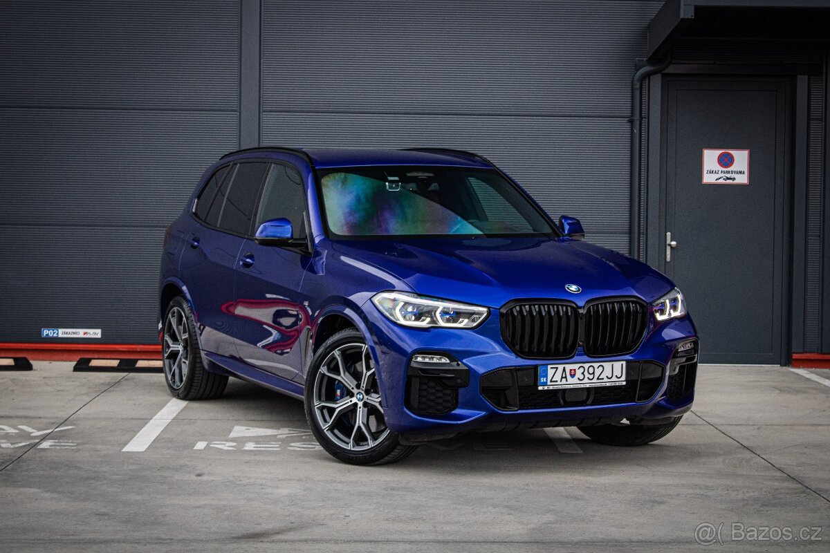 BMW X5 40d M Individual, 1. Majiteľ, SK, PPF, Nočné videnie